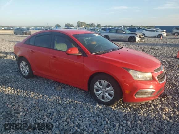 2015 Chevrolet Cruze LS с VIN 1G1PA5SH9F7201514, выставлен на аукционе Copart как лот 83801995 с пробегом 106 910 миль миль и На запчасти • Non repairable. История ставок и продаж доступна на DreamBid. Изображение 4.