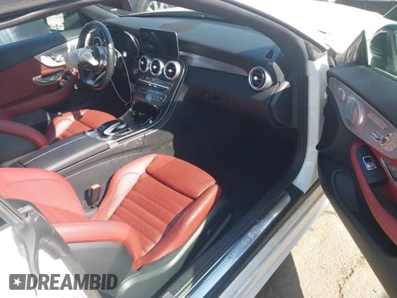2021 Mercedes-Benz C 300 with VIN W1KWK8DBXMG054858, listed as a IAAI auction lot 43121884 with 36,167 mi miles and . Bid and sale history available at DreamBid. Image 5.