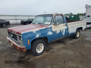 1979 Chevrolet Silverado 1500 z VIN CCD149B107787, wystawiony jako Copart lot #58414205 z przebiegiem 113 527 mil mil oraz Czysty tytuł • Clean title. Historia ofert i sprzedaży dostępna na DreamBid. Obrazek 1.