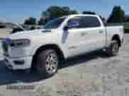 2021 Ram 1500 Longhorn with VIN 1C6SRFKT2MN573121, listed as a Copart auction lot 81305835 with 37,576 mi miles and Salvage title. Bid and sale history available at DreamBid. Image 1.