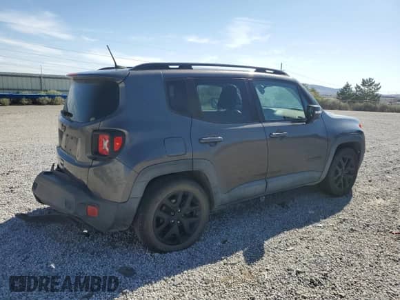 2018 Jeep Renegade Altitude with VIN ZACCJABB6JPH48066, listed as a Copart auction lot 65476215 with 118,956 mi miles and Salvage title. Bid and sale history available at DreamBid. Image 3.
