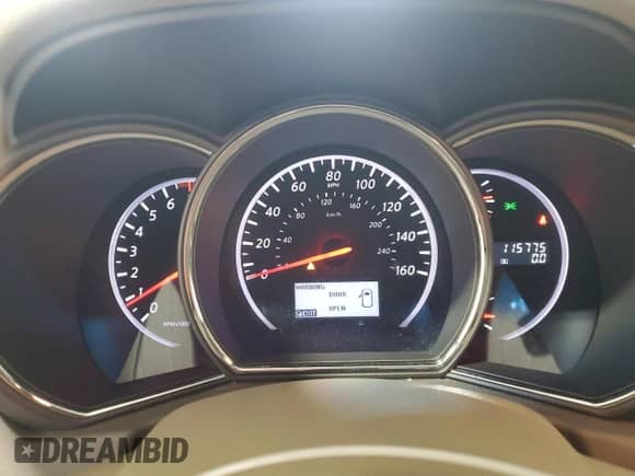 2011 Nissan Murano LE with VIN JN8AZ1MW2BW150792, listed as a Copart auction lot 61572635 with 115,775 mi miles and Salvage title. Bid and sale history available at DreamBid. Image 9.