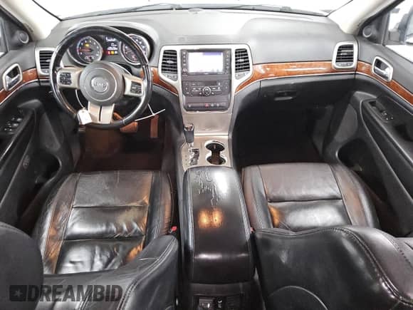 2013 Jeep Grand Cherokee Limited z VIN 1C4RJFBG3DC520134, wystawiony jako Copart lot #84387515 z przebiegiem 153 138 mil mil oraz Czysty tytuł • Clean title. Historia ofert i sprzedaży dostępna na DreamBid. Obrazek 8.