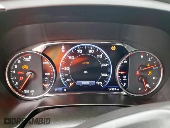 2024 Chevrolet Blazer RS with VIN 3GNKBERS0RS138137, listed as a Copart auction lot 57655375 with 14,997 mi miles and Clean title. Bid and sale history available at DreamBid. Image 9.