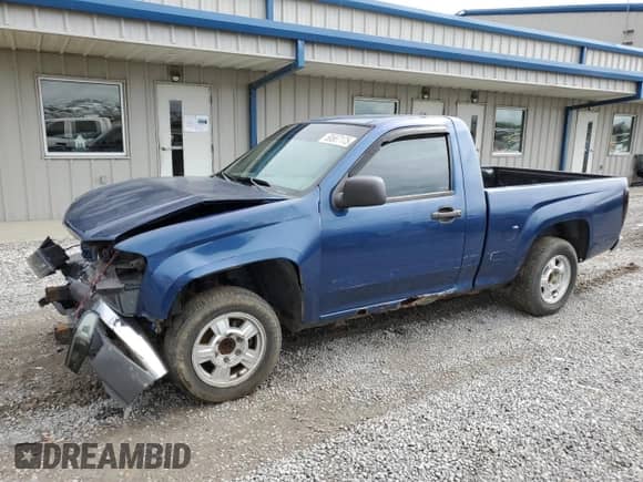 2006 Chevrolet Colorado Work Truck с VIN 1GCCS146168149913, выставлен на аукционе Copart как лот 60667175 с пробегом 237 222 миль миль и Списание • Salvage title. История ставок и продаж доступна на DreamBid. Изображение 1.