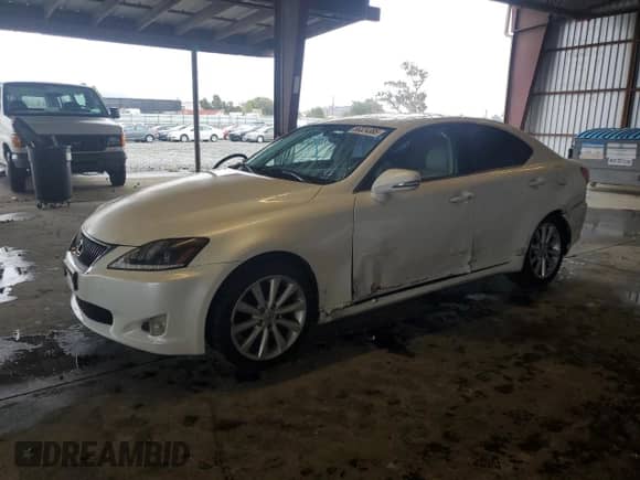 2009 Lexus IS 250 с VIN JTHBK262692084672, выставлен на аукционе Copart как лот 86324385 с пробегом 79 330 миль миль и Списание • Salvage title. История ставок и продаж доступна на DreamBid. Изображение 1.