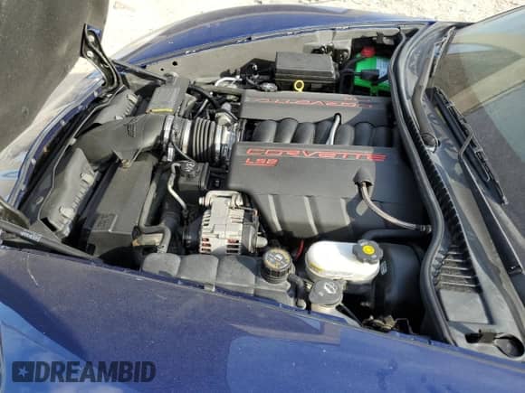 2005 Chevrolet Corvette z VIN 1G1YY34U355129511, wystawiony jako Copart lot #83842964 z przebiegiem 11 798 mil mil oraz Szkoda całkowita • Salvage title. Historia ofert i sprzedaży dostępna na DreamBid. Obrazek 11.