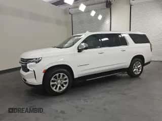 2023 Chevrolet Suburban Premier с VIN 1GNSKFKD9PR453567, выставлен на аукционе Copart как лот 85273185 с пробегом 64 147 миль миль и Чистый • Clean title. История ставок и продаж доступна на DreamBid. Изображение 1.