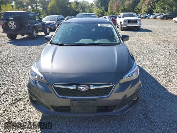 2019 Subaru Impreza Premium with VIN 4S3GTAD65K3736475, listed as a Copart auction lot 81527685 with 62,090 mi miles and Salvage title. Bid and sale history available at DreamBid. Image 5.