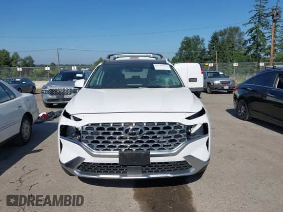 2022 Hyundai Santa Fe Limited with VIN KM8S5DA11NU055884, listed as a IAAI auction lot 42750378 with 16,018 mi miles and . Bid and sale history available at DreamBid. Image 13.