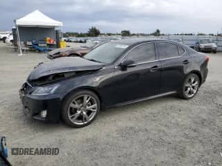 2009 Lexus IS 250 with VIN JTHBK262895102426, listed as a Copart auction lot 82165115 with 154,793 mi miles and Clean title. Bid and sale history available at DreamBid. Image 1.