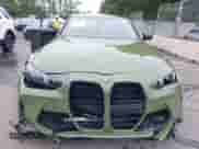 2025 BMW M3 Competition xDrive with VIN WBS33HJ01SFV12263, listed as a IAAI auction lot 42571639 with 187 mi miles and . Bid and sale history available at DreamBid. Image 12.