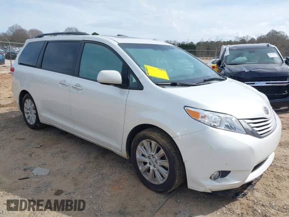 2012 Toyota Sienna XLE with VIN 5TDDK3DC3CS041984, listed as a IAAI auction lot 41711974 with 149,879 mi miles and . Bid and sale history available at DreamBid. Image 1.
