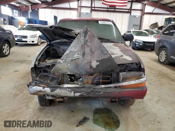 1999 Chevrolet S-10 LS with VIN 1GCCS1445XK183971, listed as a Copart auction lot 45885775 with Not provided miles and Salvage title. Bid and sale history available at DreamBid. Image 5.