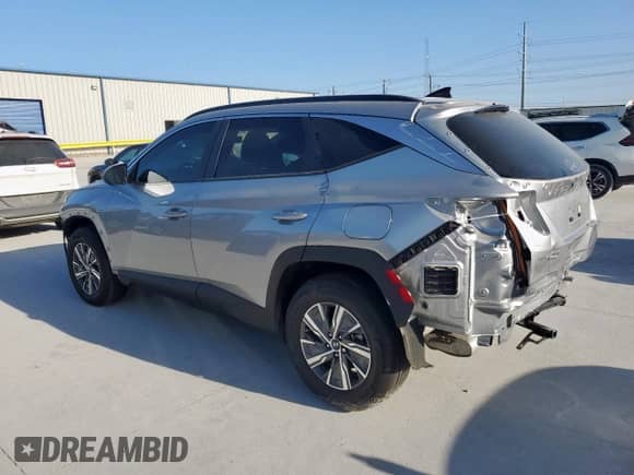 2024 Hyundai Tucson Blue с VIN KM8JBCD18RU224573, выставлен на аукционе Copart как лот 66632735 с пробегом 6 726 миль миль и Списание • Salvage title. История ставок и продаж доступна на DreamBid. Изображение 2.