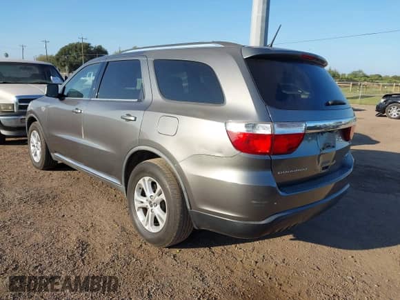2011 Dodge Durango Crew with VIN 1D4RD4GG6BC666953, listed as a IAAI auction lot 43520392 with 185,038 mi miles and . Bid and sale history available at DreamBid. Image 3.