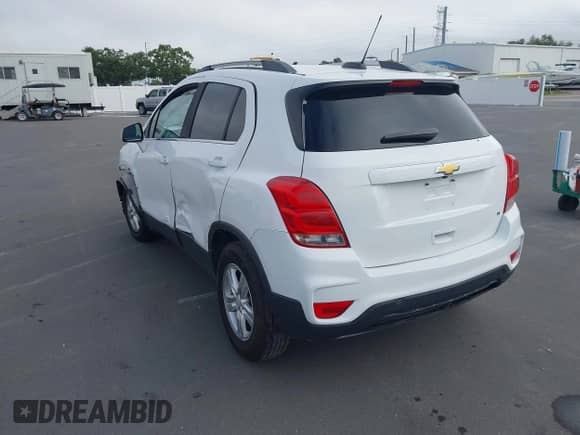 2017 Chevrolet Trax LT with VIN 3GNCJLSB0HL134040, listed as a IAAI auction lot 43407380 with 125,615 mi miles and . Bid and sale history available at DreamBid. Image 3.