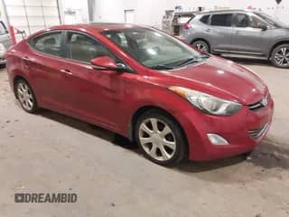 2013 Hyundai Elantra GLS z VIN KMHDH4AE2DU515264, wystawiony jako IAAI lot #41212787 z przebiegiem 154 840 mil mil oraz . Historia ofert i sprzedaży dostępna na DreamBid. Obrazek 1.