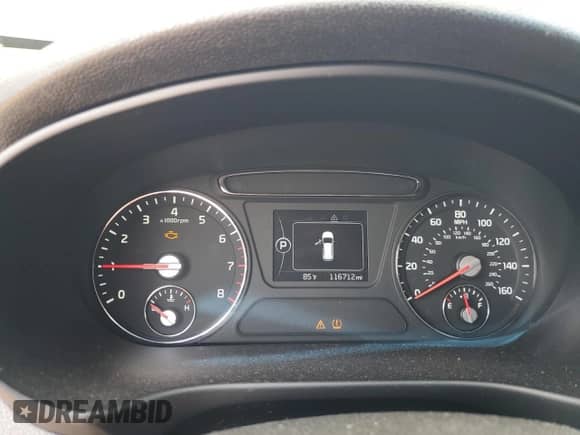 2016 Kia Sorento EX with VIN 5XYPHDA16GG003608, listed as a Copart auction lot 68520385 with 116,712 mi miles and Salvage title. Bid and sale history available at DreamBid. Image 9.