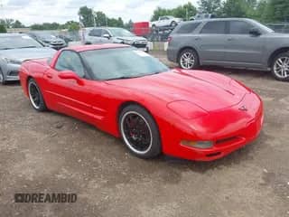 2002 Chevrolet Corvette with VIN 1G1YY22G425134123, listed as a IAAI auction lot 42744615 with 157,359 mi miles and . Bid and sale history available at DreamBid. Image 1.