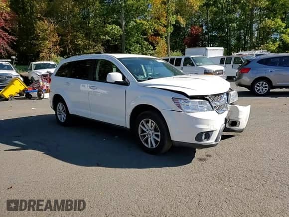 2015 Dodge Journey SXT with VIN 3C4PDDBG3FT613276, listed as a Copart auction lot 85899795 with 151,311 mi miles and Salvage title. Bid and sale history available at DreamBid. Image 14.