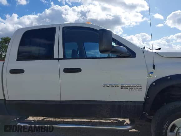 2006 Dodge 2500 SLT with VIN 3D7KS28C16G203549, listed as a IAAI auction lot 40944673 with Not provided miles and . Bid and sale history available at DreamBid. Image 14.