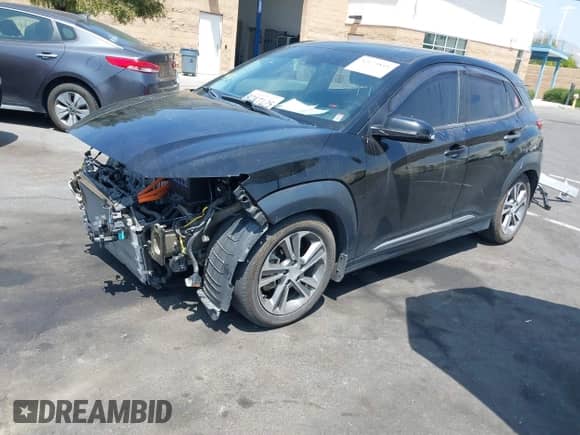 2020 Hyundai Kona Limited with VIN KM8K33AG7LU058922, listed as a IAAI auction lot 42173849 with 53,914 mi miles and . Bid and sale history available at DreamBid. Image 21.