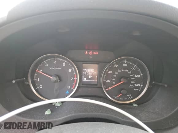 2015 Subaru Impreza with VIN JF1GJAA61FG018887, listed as a Copart auction lot 60795355 with 80,827 mi miles and Salvage title. Bid and sale history available at DreamBid. Image 9.