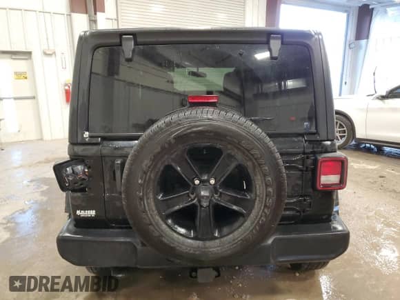2022 Jeep Wrangler Unlimited Sport с VIN 1C4HJXDN9NW264238, выставлен на аукционе Copart как лот 87304774 с пробегом 33 217 миль миль и Списание • Salvage title. История ставок и продаж доступна на DreamBid. Изображение 6.