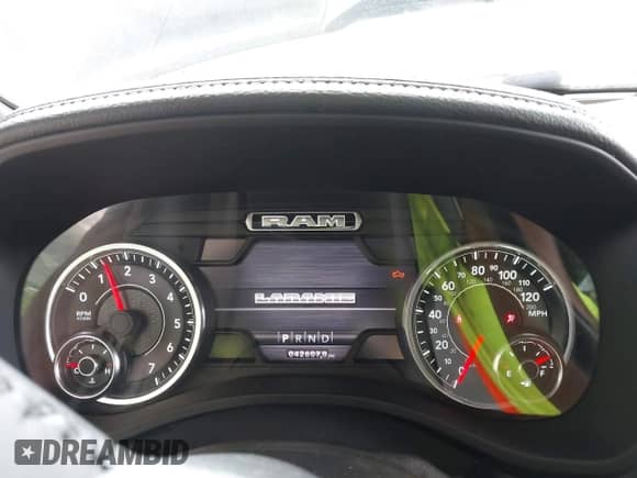 2021 Ram 1500 Laramie with VIN 1C6RREJT5MN710630, listed as a IAAI auction lot 42645357 with 42,607 mi miles and . Bid and sale history available at DreamBid. Image 7.