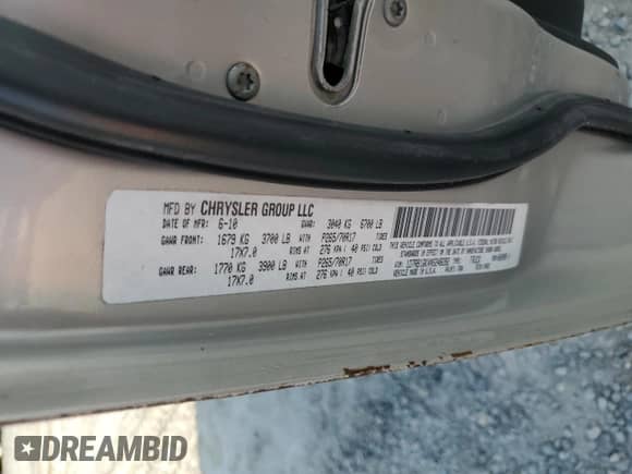 2010 Dodge 1500 ST with VIN 1D7RB1GKXAS248282, listed as a Copart auction lot 87048245 with 147,099 mi miles and Clean title. Bid and sale history available at DreamBid. Image 12.