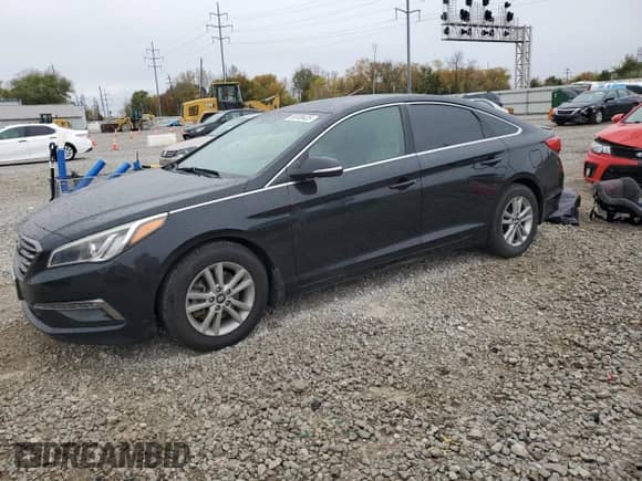 2015 Hyundai Sonata Eco with VIN 5NPE24AA0FH220832, listed as a Copart auction lot 90705425 with 140,460 mi miles and Clean title. Bid and sale history available at DreamBid. Image 1.