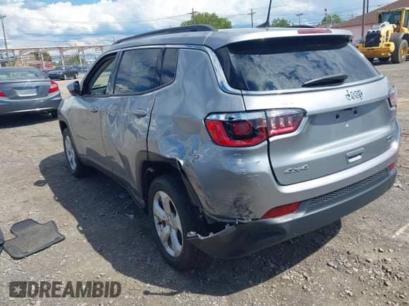 2020 Jeep Compass Latitude с VIN 3C4NJDBB6LT125861, выставлен на аукционе IAAI как лот 43126554 с пробегом 37 535 миль миль и . История ставок и продаж доступна на DreamBid. Изображение 3.