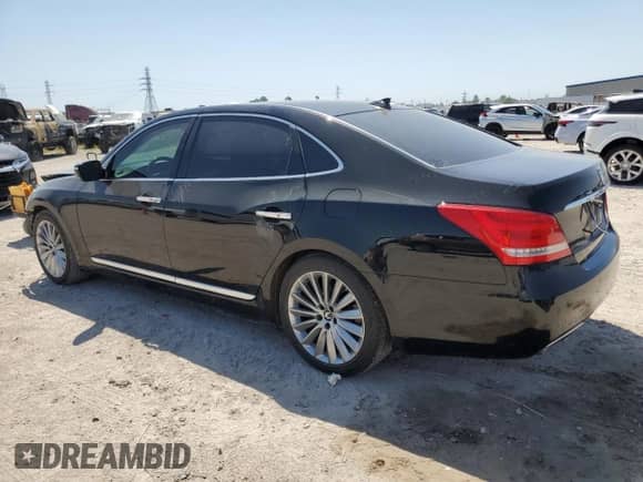 2015 Hyundai Equus Ultimate с VIN KMHGH4JH5FU096238, выставлен на аукционе Copart как лот 52944345 с пробегом 101 090 миль миль и Списание • Salvage title. История ставок и продаж доступна на DreamBid. Изображение 2.