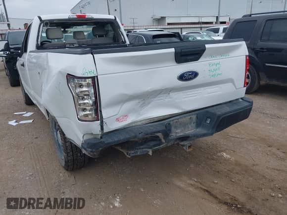2019 Ford F-150 XL with VIN 1FTMF1C57KKC53269, listed as a IAAI auction lot 42776532 with 148,145 mi miles and . Bid and sale history available at DreamBid. Image 17.