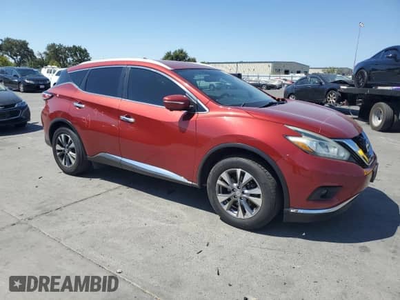 2015 Nissan Murano SV с VIN 5N1AZ2MG8FN216005, выставлен на аукционе Copart как лот 69137345 с пробегом 83 789 миль миль и Списание • Salvage title. История ставок и продаж доступна на DreamBid. Изображение 4.
