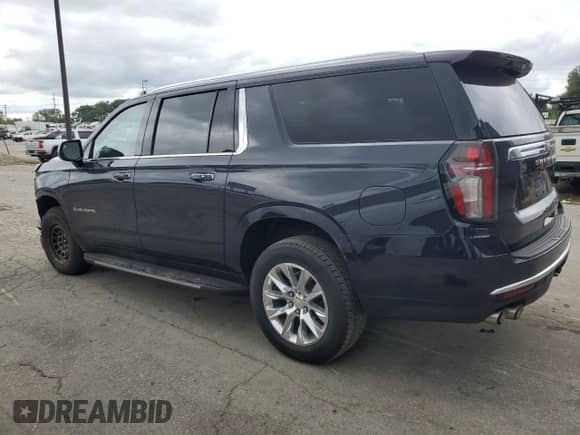 2023 Chevrolet Suburban Premier с VIN 1GNSKFKD1PR559589, выставлен на аукционе Copart как лот 65499175 с пробегом 40 527 миль миль и Списание • Salvage title. История ставок и продаж доступна на DreamBid. Изображение 2.