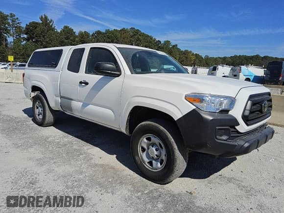 2022 Toyota Tacoma SR with VIN 3TYRX5GNXNT052620, listed as a Copart auction lot 86436135 with 63,926 mi miles and Clean title. Bid and sale history available at DreamBid. Image 4.