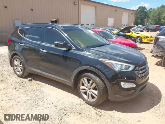 2016 Hyundai Santa Fe with VIN 5XYZW4LA9GG319399, listed as a IAAI auction lot 43087310 with 112,272 mi miles and . Bid and sale history available at DreamBid. Image 1.