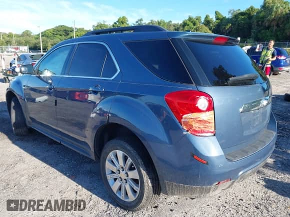 2011 Chevrolet Equinox 2LT with VIN 2CNALPEC5B6395175, listed as a IAAI auction lot 42971100 with 148,874 mi miles and . Bid and sale history available at DreamBid. Image 3.