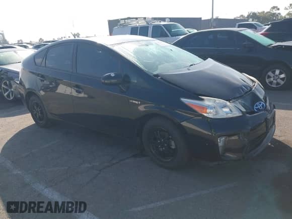 2012 Toyota Prius One с VIN JTDKN3DU6C5455600, выставлен на аукционе IAAI как лот 43383303 с пробегом 211 486 миль миль и . История ставок и продаж доступна на DreamBid. Изображение 1.