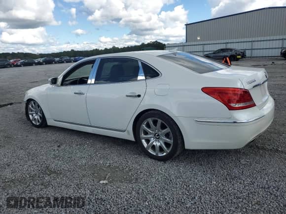 2012 Hyundai Equus Signature с VIN KMHGH4JH8CU052035, выставлен на аукционе Copart как лот 72178584 с пробегом 120 580 миль миль и Списание • Salvage title. История ставок и продаж доступна на DreamBid. Изображение 2.