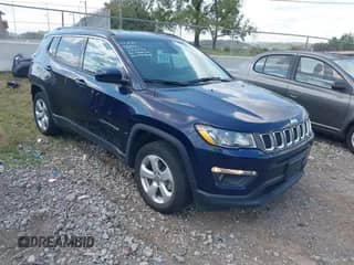 2021 Jeep Compass Latitude with VIN 3C4NJDBB8MT598937, listed as a IAAI auction lot 43163444 with 95,894 mi miles and . Bid and sale history available at DreamBid. Image 1.