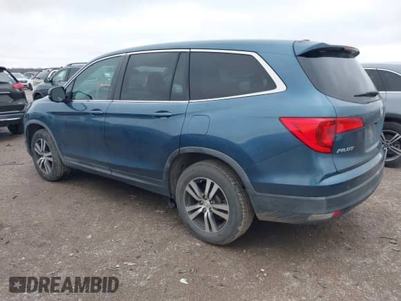 2017 Honda Pilot EX-L z VIN 5FNYF5H78HB013558, wystawiony jako IAAI lot #41555582 z przebiegiem 55 639 mil mil oraz . Historia ofert i sprzedaży dostępna na DreamBid. Obrazek 3.