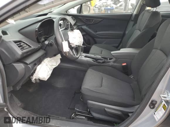 2021 Subaru Impreza Premium with VIN 4S3GTAV6XM3713033, listed as a Copart auction lot 65137425 with 18,972 mi miles and Salvage title. Bid and sale history available at DreamBid. Image 7.