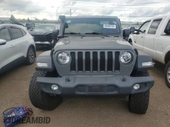 2020 Jeep Wrangler Sport S with VIN 1C4GJXAG6LW236590, listed as a Copart auction lot 68660755 with 42,860 mi miles and Salvage title. Bid and sale history available at DreamBid. Image 5.