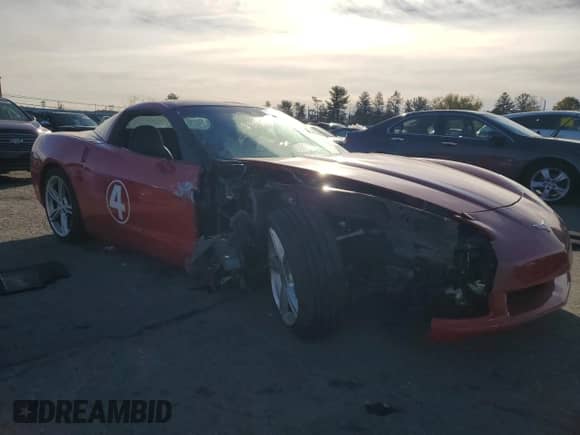 2008 Chevrolet Corvette with VIN 1G1YY26W785118816, listed as a Copart auction lot 90146895 with 54,040 mi miles and Salvage title. Bid and sale history available at DreamBid. Image 4.