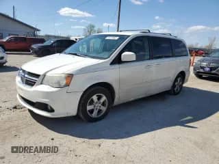 2011 Dodge Grand Caravan Crew with VIN 2D4RN5DG4BR620830, listed as a Copart auction lot 53114885 with 175,968 mi miles and Salvage title. Bid and sale history available at DreamBid. Image 1.