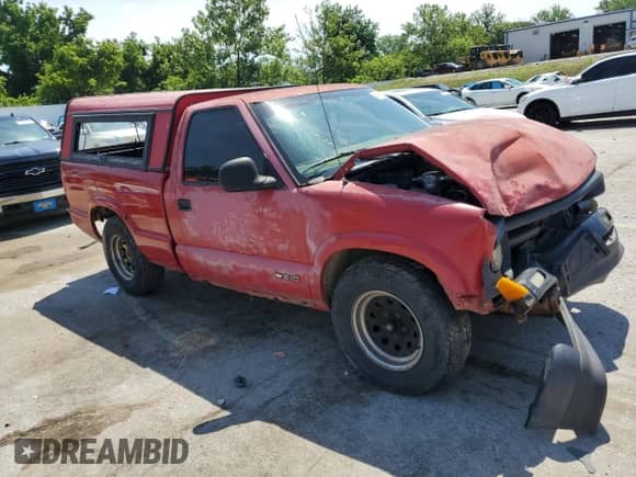 1995 Chevrolet S-10 с VIN 1GCCS14Z5S8211561, выставлен на аукционе Copart как лот 64116905 с пробегом 61 857 миль миль и Списание • Salvage title. История ставок и продаж доступна на DreamBid. Изображение 4.