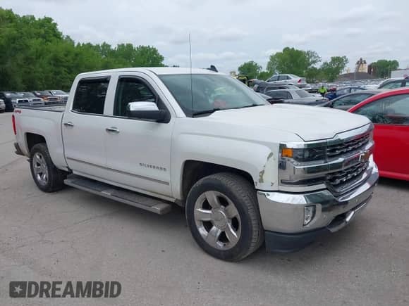 2017 Chevrolet Silverado 1500 LTZ with VIN 3GCUKSEC7HG321180, listed as a IAAI auction lot 42161710 with 148,959 mi miles and . Bid and sale history available at DreamBid. Image 1.